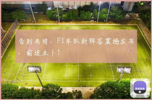 告别老将，F1车队新阵容震撼发布，前途未卜！